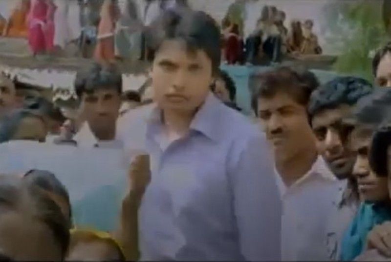 Chirag in the movie 'Wake Up India'