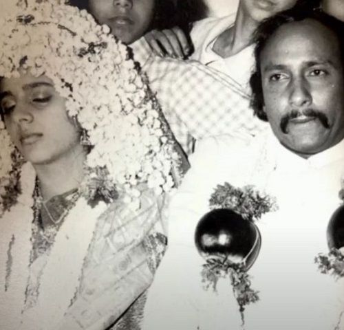 Habiba Kirmani's wedding picture