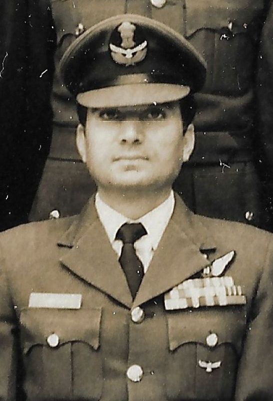 Young Kapil Kak as Air Commandant
