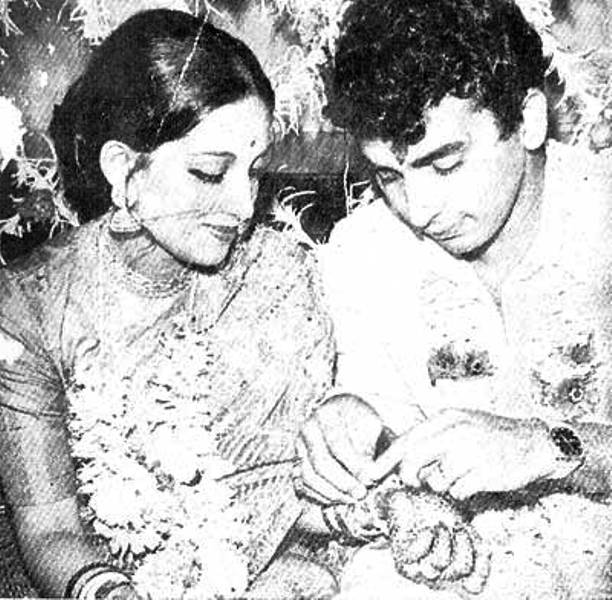 Marshneil Gavaskar and Sunil's marriage picture
