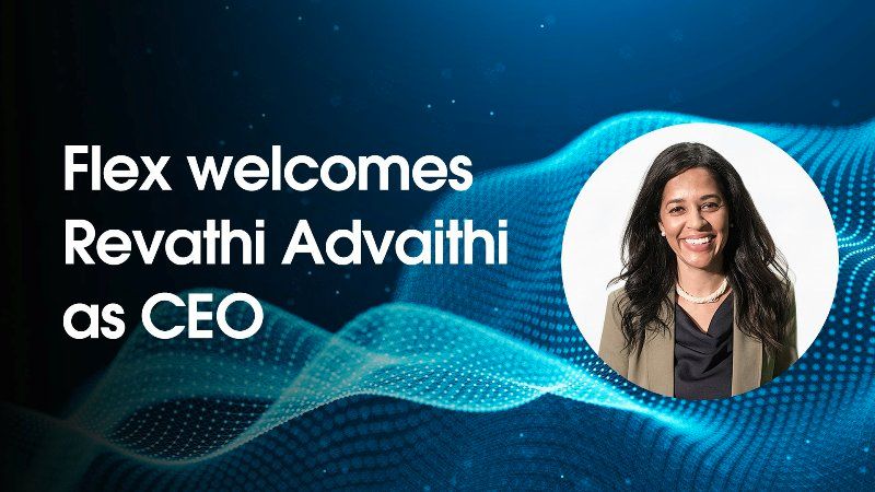 Revathi Advaithi CEO of Flex