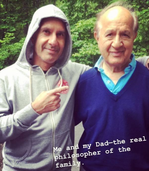 Robin Sharma with his father