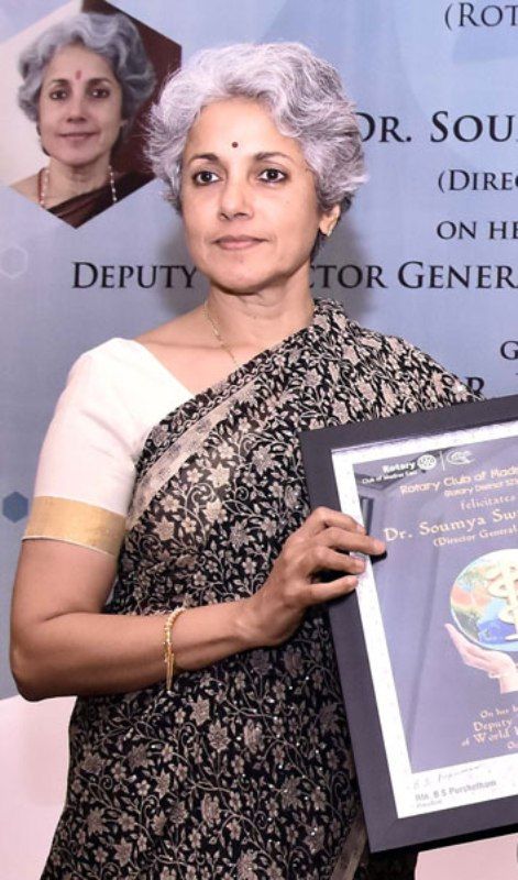 Soumya Swaminathan as the Director of ICMR