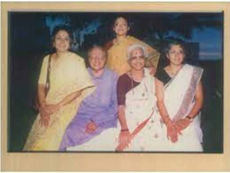 Soumya Swaminathan with her father, mother and two sisters