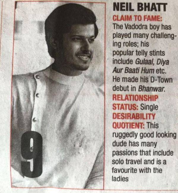The story of Neil Bhatt covered by a renowned newspaper