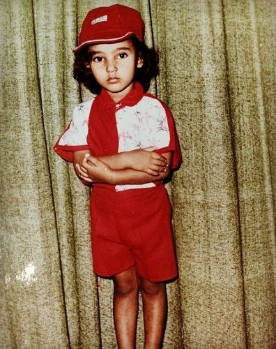 Dr. Praveen Tripathi's childhood picture