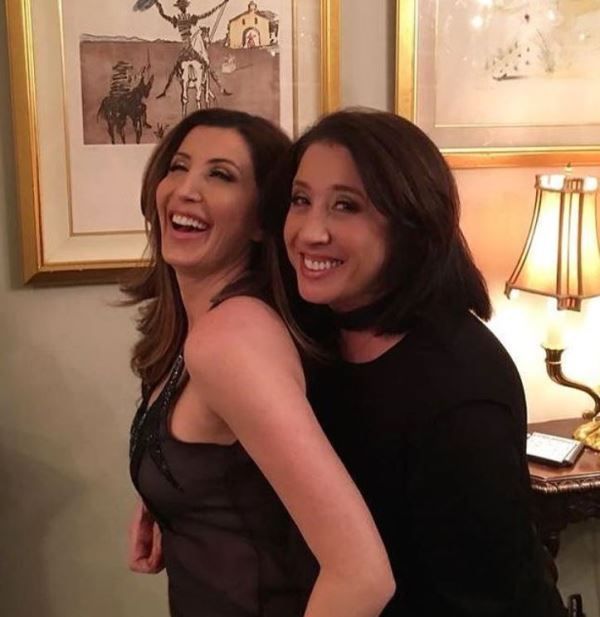 Jaclyn Stapp with her mother