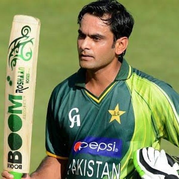 Mohammad Hafeez in his debut match