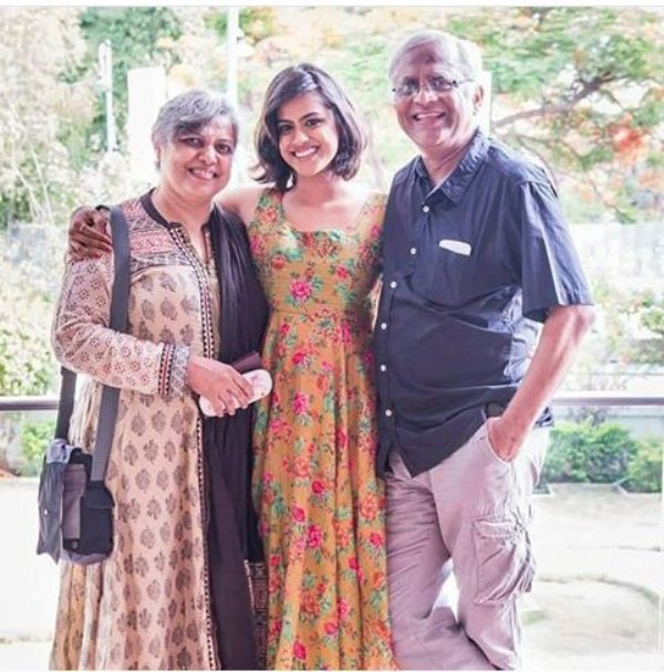 Naha Mahajan with her family