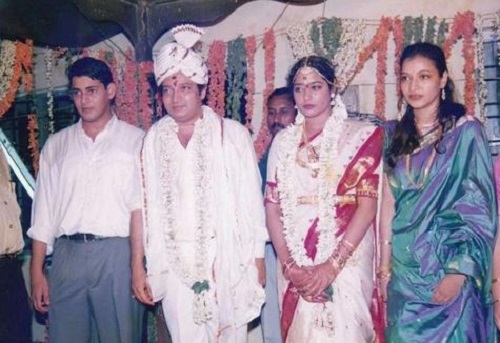 Ramesh Babu's wedding picture