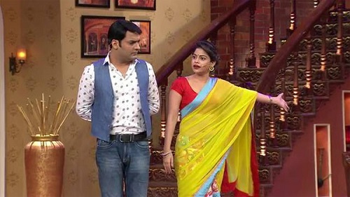 Sumona Chakravarti in Comedy Nights With Kapil