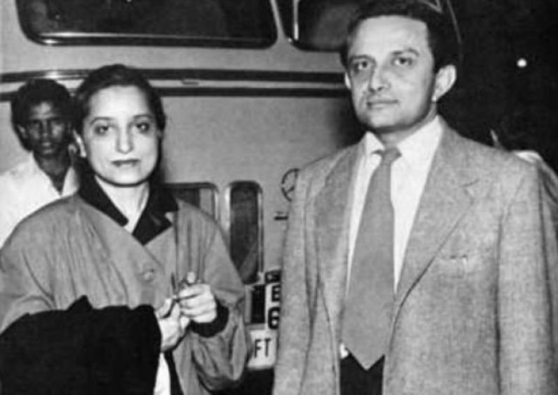 Vikram Sarabhai and Kamla Chowdhry