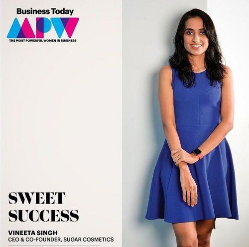 Vineeta Singh featured in Business Today magazine (2021)