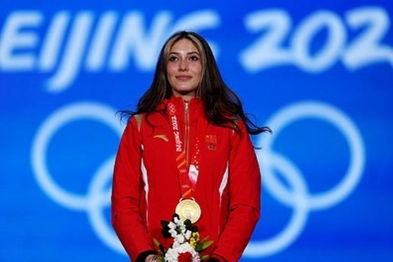 Eileen Gu's gold at the Beijing Winter Olympics 2022