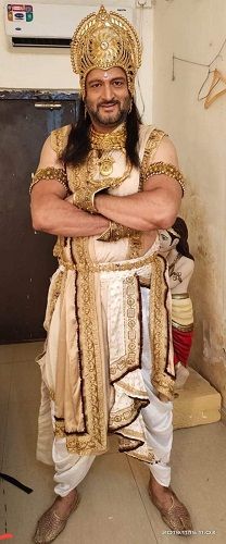 Firoz Ali's look for a TV serial