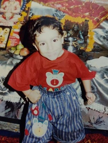 Gagan Arora's childhood picture