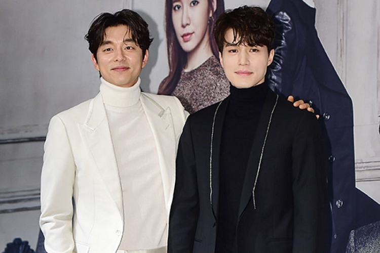 Gong Yoo with Lee Dong-wook