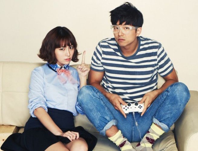 Gong Yoo with Lee Min-jung