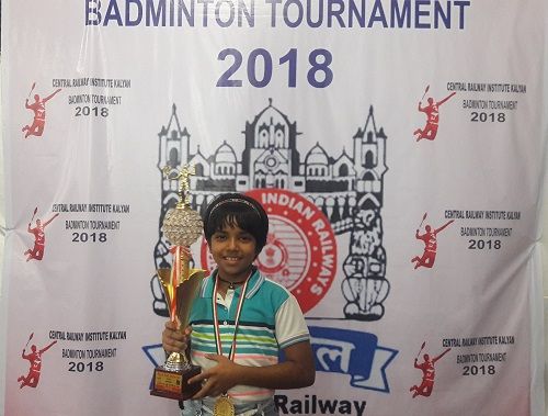Naishaa Kaur Bhatoye on winning Central Railway Institute Badminton Tournament 2018