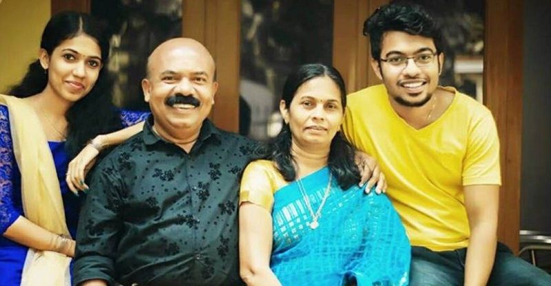 Pradeep Kottayam's family