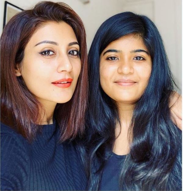 Rimi Sen with her sister
