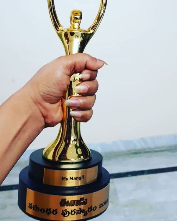 Satyavathi Rathod's award (2019)