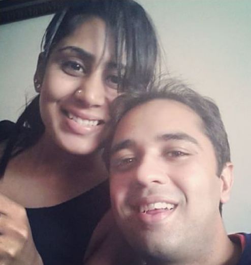 Varun Alagh with his wife