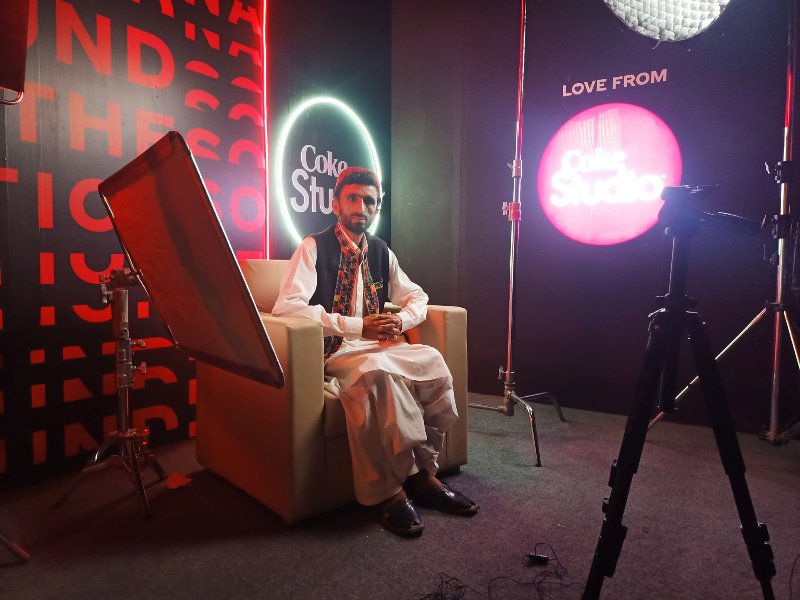 Wahab Ali Bugti in coke studio