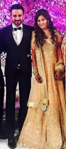Ali Merchant and Aman's wedding picture