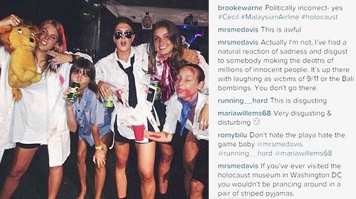 Brooke Warne's controversial Instagram post
