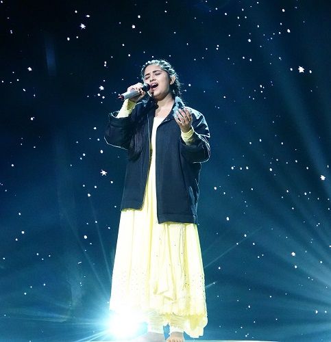 Ishita Vishwakarma performing in India’s Got Talent