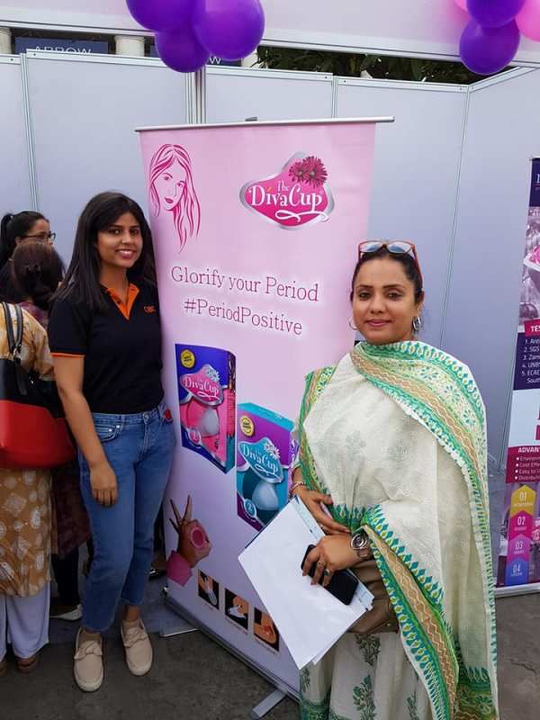 Jeevan Jyot Kaur promoting menstrual hygiene