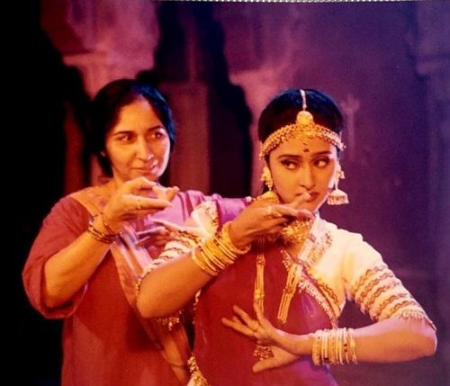 Mrinal Kulkarni with Pandit Uma Dogra