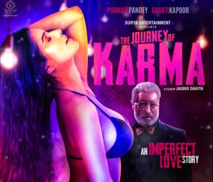 Poonam Pandey in the movie Karma