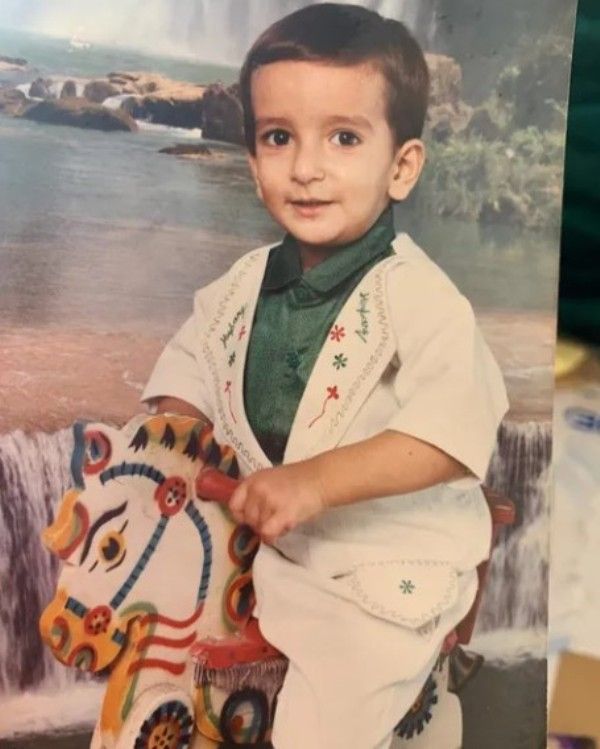 RJ Aabhimanyu as a kid