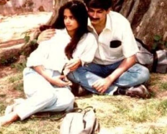 Sanjiv Kapoor with wife Upasna Kapoor