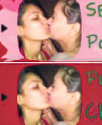 Sara Khan's lip-lock photo with Pooja Bose