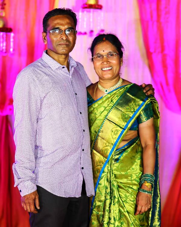 Sravanthi Chokarapu's parents