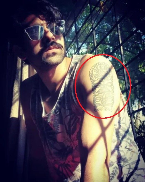 Surya Sharma's tattoo