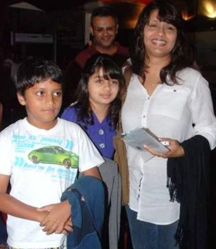 The wife and children of Vivek Agnihotri