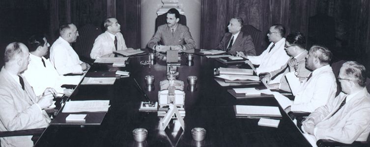 J.R.D. Tata as young chairman of Tata Group