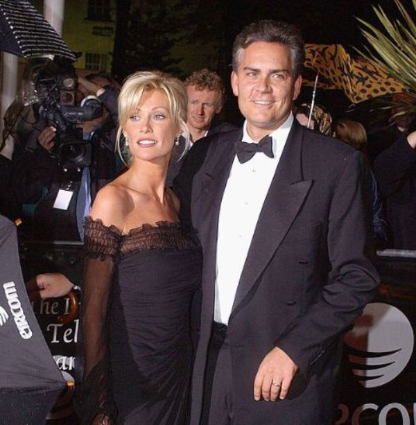 Alison Doddy with her ex-husband
