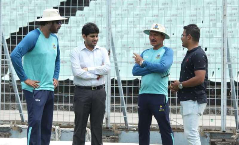 Arun Lal as the coach of the Bengal cricket team