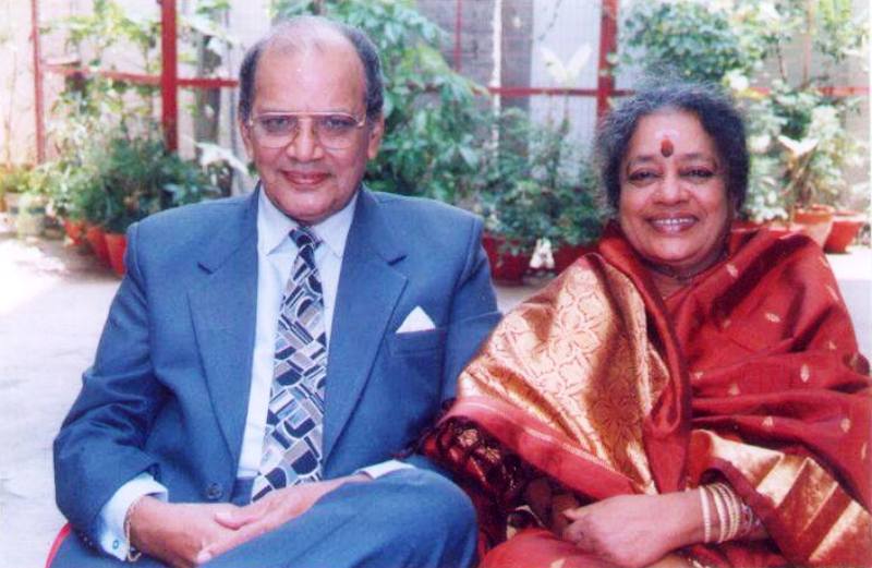 Ayyappa P. Sharma's parents, P. J. Sarma and Krishna Jyothi Pudipeddi