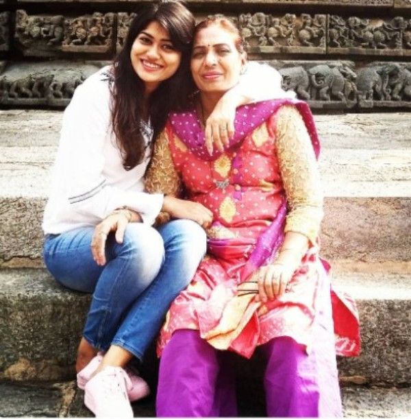 Bhumika Chheda with her mother