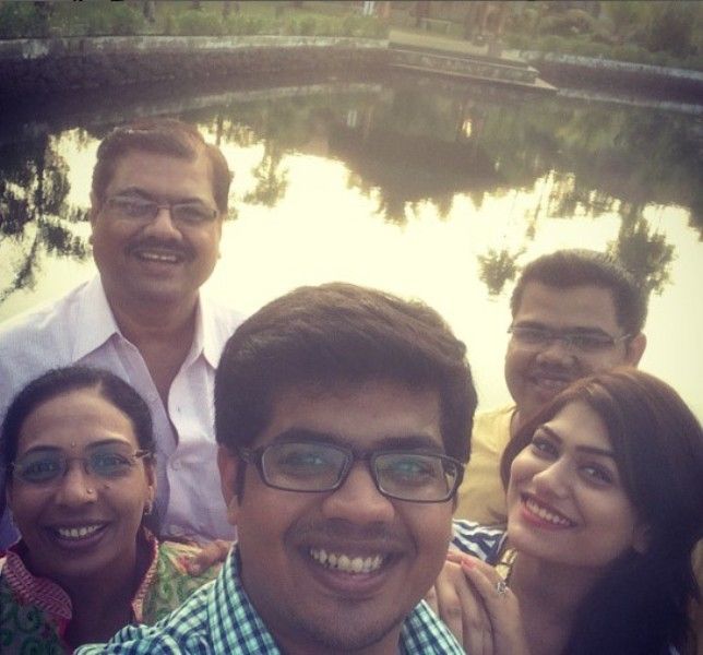 Bhumika Chheda's family