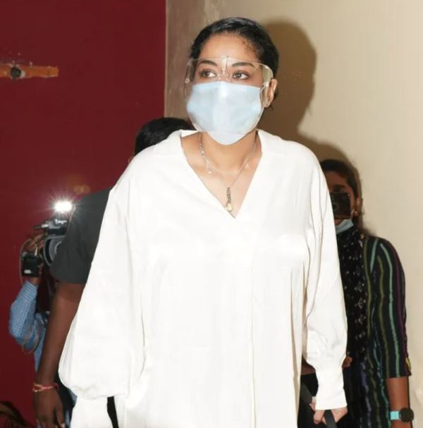 Mumaith Khan spotted at ED office for questioning in connection to a drug case