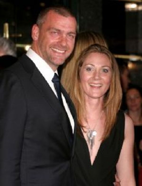 Ray Stevenson with his ex-wife, Ruth Gemmell
