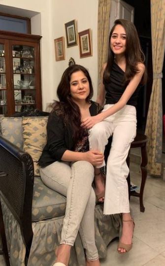 Saira Shah with her daughter Nura
