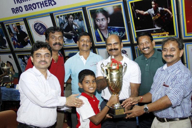 Vishwa after winning the Republic Day Cup in 2013